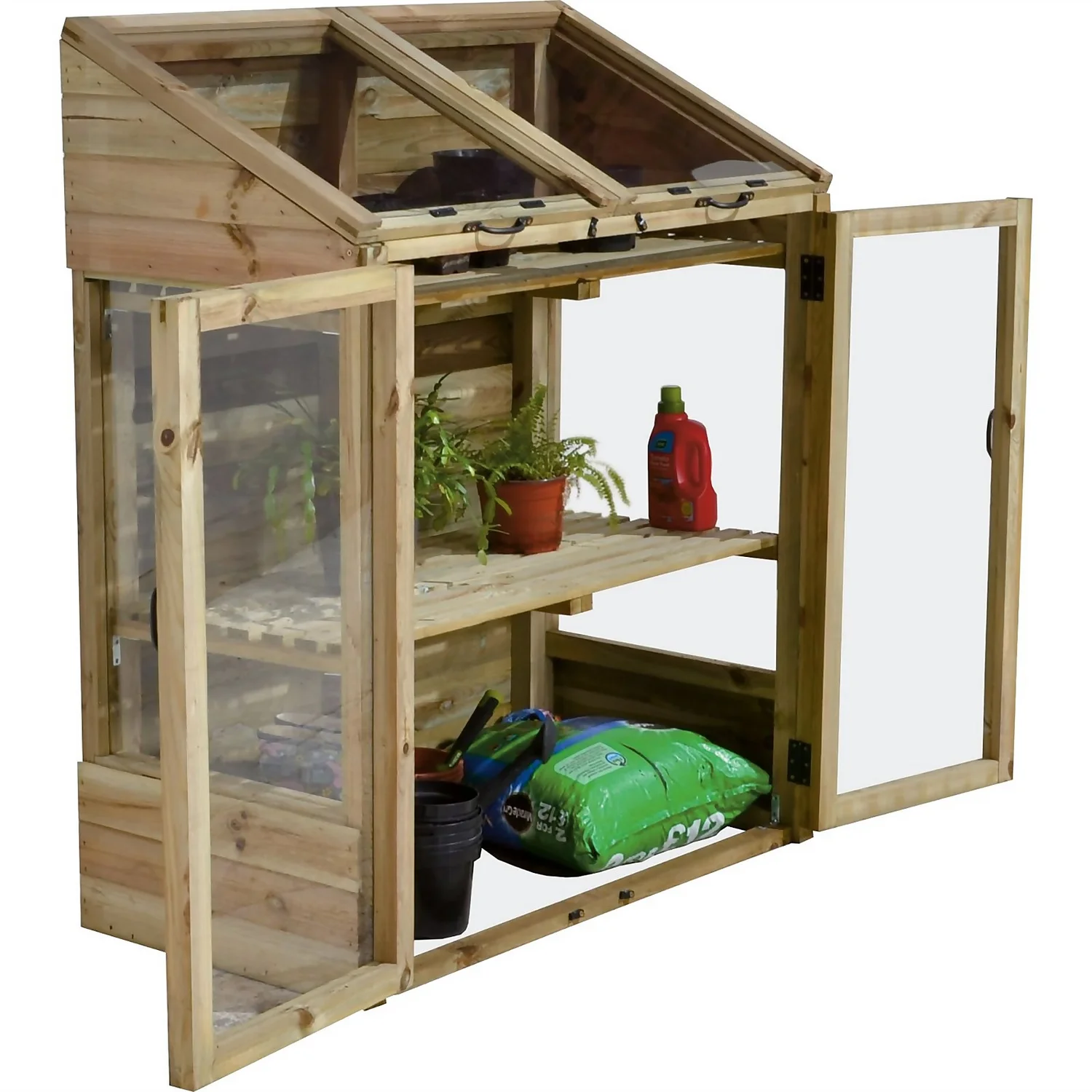 Forest 144 X 120cm Mini Greenhouse 1 Forest 144 X 120cm Mini Greenhouse