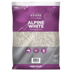 Stylish Stone Premium Alpine White Chippings - Midi Pack - 9kg 5 Stylish Stone Premium Alpine White Chippings - Midi Pack - 9kg -Garden Haven Shop 12808258 1944902947347578