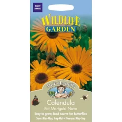Mr. Fothergill's Calendula Pot Marigold Nova (Calendula Officinalis) Seeds