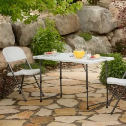 Lifetime Seasonal Party Trestle Folding Table - 1.22m / 4ft -Garden Haven Shop 12813151 7144913634531594