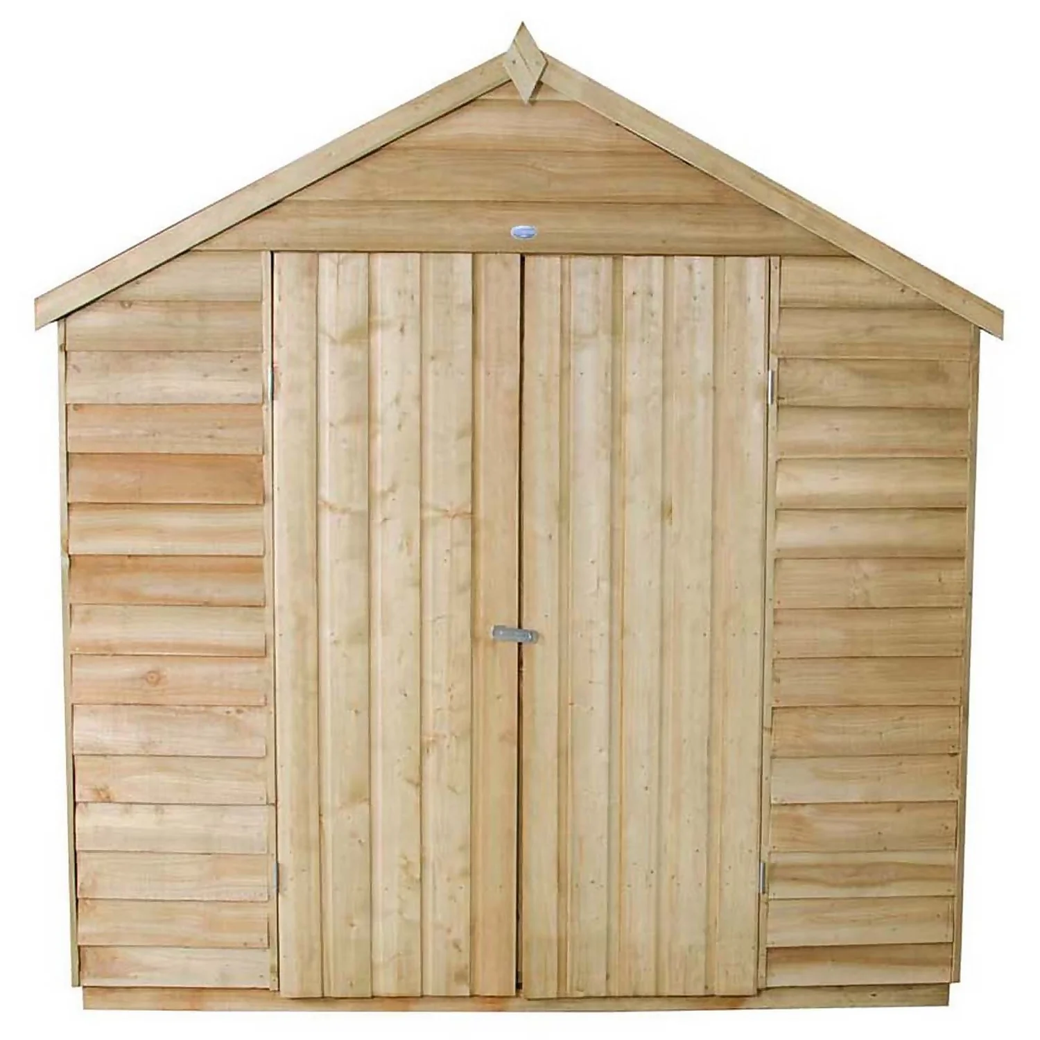 7x5ft Forest Wooden Overlap Pressure Treated Apex Shed -incl. Installation 5 7x5ft Forest Wooden Overlap Pressure Treated Apex Shed -incl. Installation - Image 5