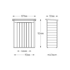 Forest (Installation Included) Wooden Pentagonal Garden Store 13 Forest (Installation Included) Wooden Pentagonal Garden Store -Garden Haven Shop 12815192 1924833198820263