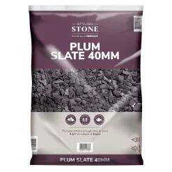 Stylish Stone Plum Slate 40mm - Large Pack - 19kg 5 Stylish Stone Plum Slate 40mm - Large Pack - 19kg -Garden Haven Shop 12815204 5194902949043271