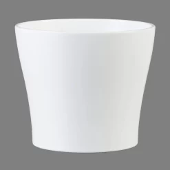 White Plant Pot - 13cm