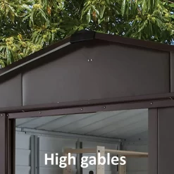 Yardmaster 10x8ft Woodgrain Shed & Floor Frame 11 Yardmaster 10x8ft Woodgrain Shed & Floor Frame -Garden Haven Shop 12817737 9215040006065643