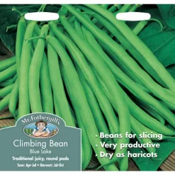 Mr. Fothergill's Climbing Bean Blue Lake Seeds