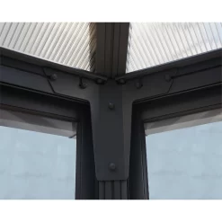 Palram - Canopia Garda Garden Conservatory Grey Bronze -Garden Haven Shop 12821929 2084833173069526