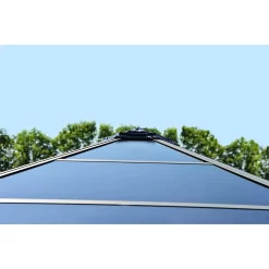 Palram - Canopia Roma Hexagonal Garden Gazebo Grey 10 Palram - Canopia Roma Hexagonal Garden Gazebo Grey -Garden Haven Shop 12821930 1404833174889818