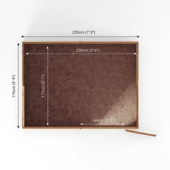 Mercia 8 X 6ft Overlap Reverse Apex Shed -Garden Haven Shop 12822435 1575033256603246