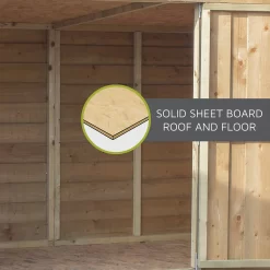 Mercia 7 X 3ft Overlap Apex Bike Shed 18 Mercia 7 X 3ft Overlap Apex Bike Shed -Garden Haven Shop 12822438 6144989186550923