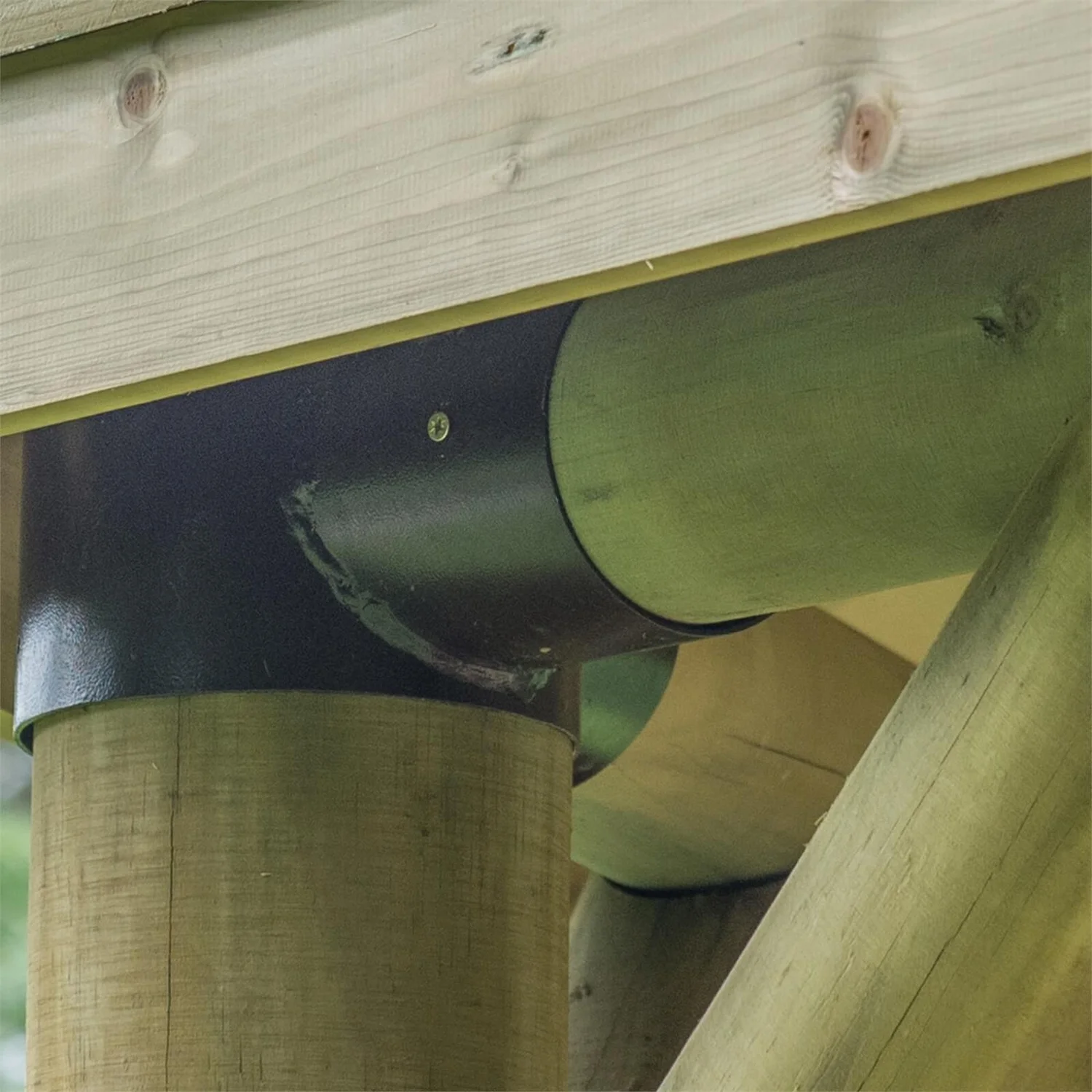 Forest (Installation Included) Thatch Roof Furnished Gazebo - 3m - Green 5 Forest (Installation Included) Thatch Roof Furnished Gazebo - 3m - Green - Image 5