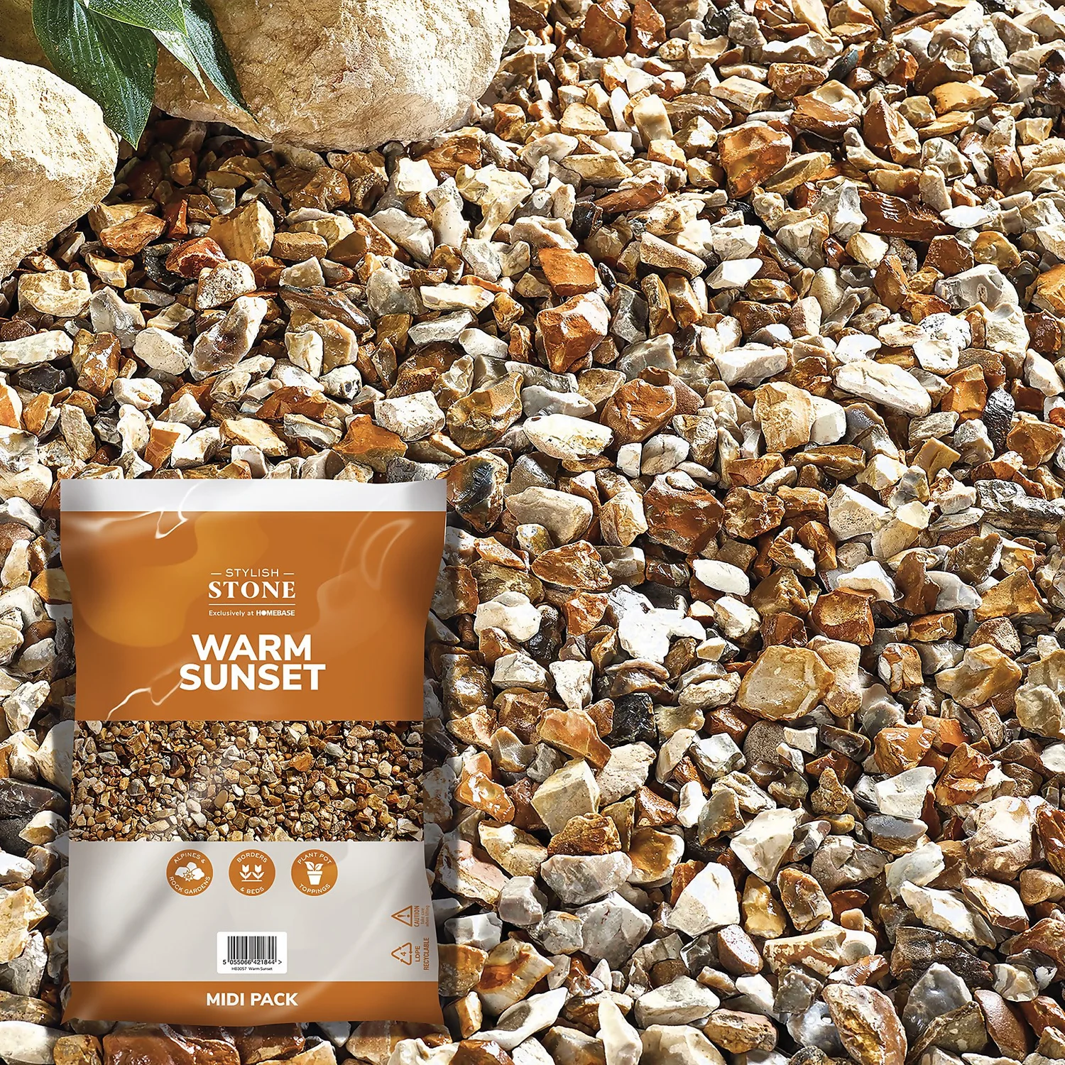 Stylish Stone Warm Sunset - Midi Pack - 9kg 1 Stylish Stone Warm Sunset - Midi Pack - 9kg