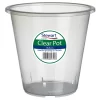 Clear Plastic Pot - 18.5cm