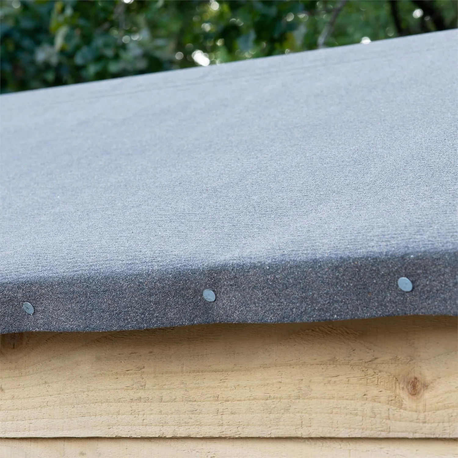 Forest 8 X 6ft Overlap Pressure Treated Apex Shed - Double Door 4 Windows 6 Forest 8 X 6ft Overlap Pressure Treated Apex Shed - Double Door 4 Windows - Image 6