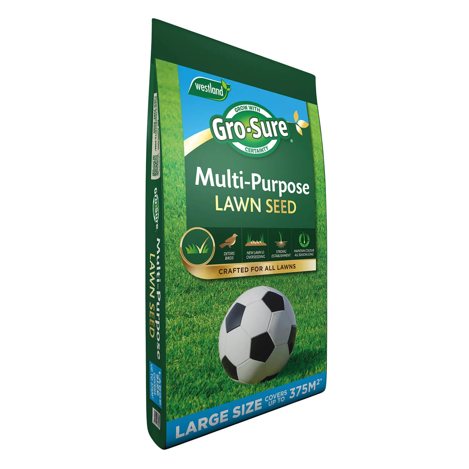 Gro-Sure Multi-Purpose Lawn Seed 375m² 1 Gro-Sure Multi-Purpose Lawn Seed 375m²