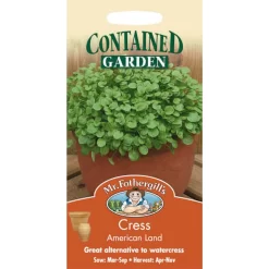 Mr. Fothergill's Cress American Land (Barbarea Verna) Seeds