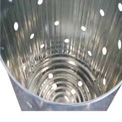 None Garden Galvanised Steel Incinerator / Fire Bin With Lid - 85L -Garden Haven Shop 12834094 1205030658523428