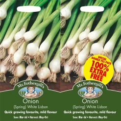 Mr. Fothergill's Onion (Spring) White Lisbon