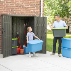 Lifetime 1500L Rough Cut Vertical Storage Cabinet 14 Lifetime 1500L Rough Cut Vertical Storage Cabinet -Garden Haven Shop 12836581 1424833208407720