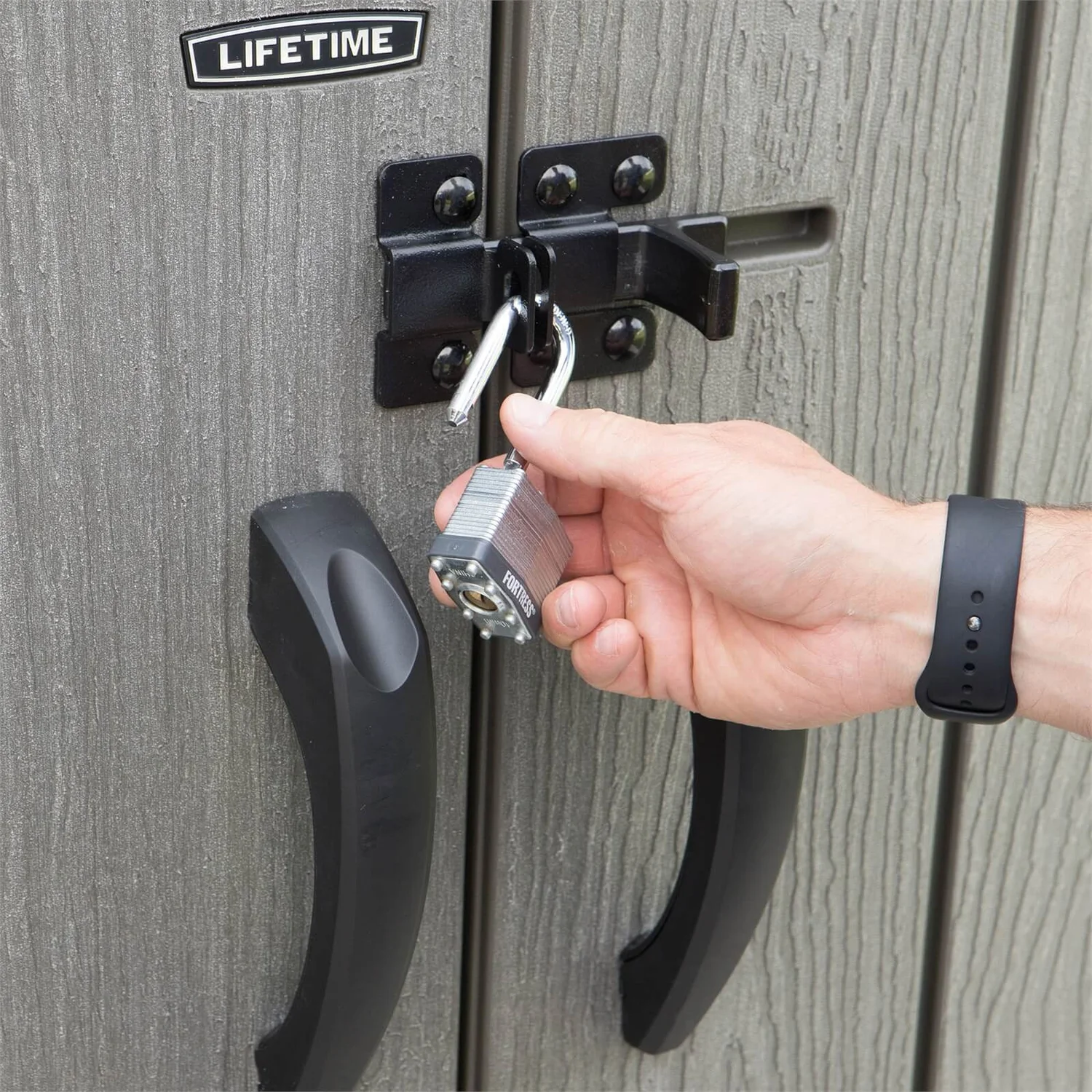 Lifetime 1500L Rough Cut Vertical Storage Cabinet 9 Lifetime 1500L Rough Cut Vertical Storage Cabinet - Image 9