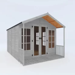 Country Living Tuxford 12 X 8ft Premium Traditional Summerhouse Painted + Installation - Thorpe Towers