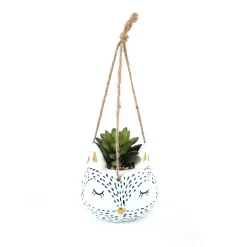 Novelty Animal Hanging Planter - Fox