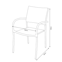 Bambrick 6 Seater Garden Dining Set 19 Bambrick 6 Seater Garden Dining Set -Garden Haven Shop 12881493 1464948030867995