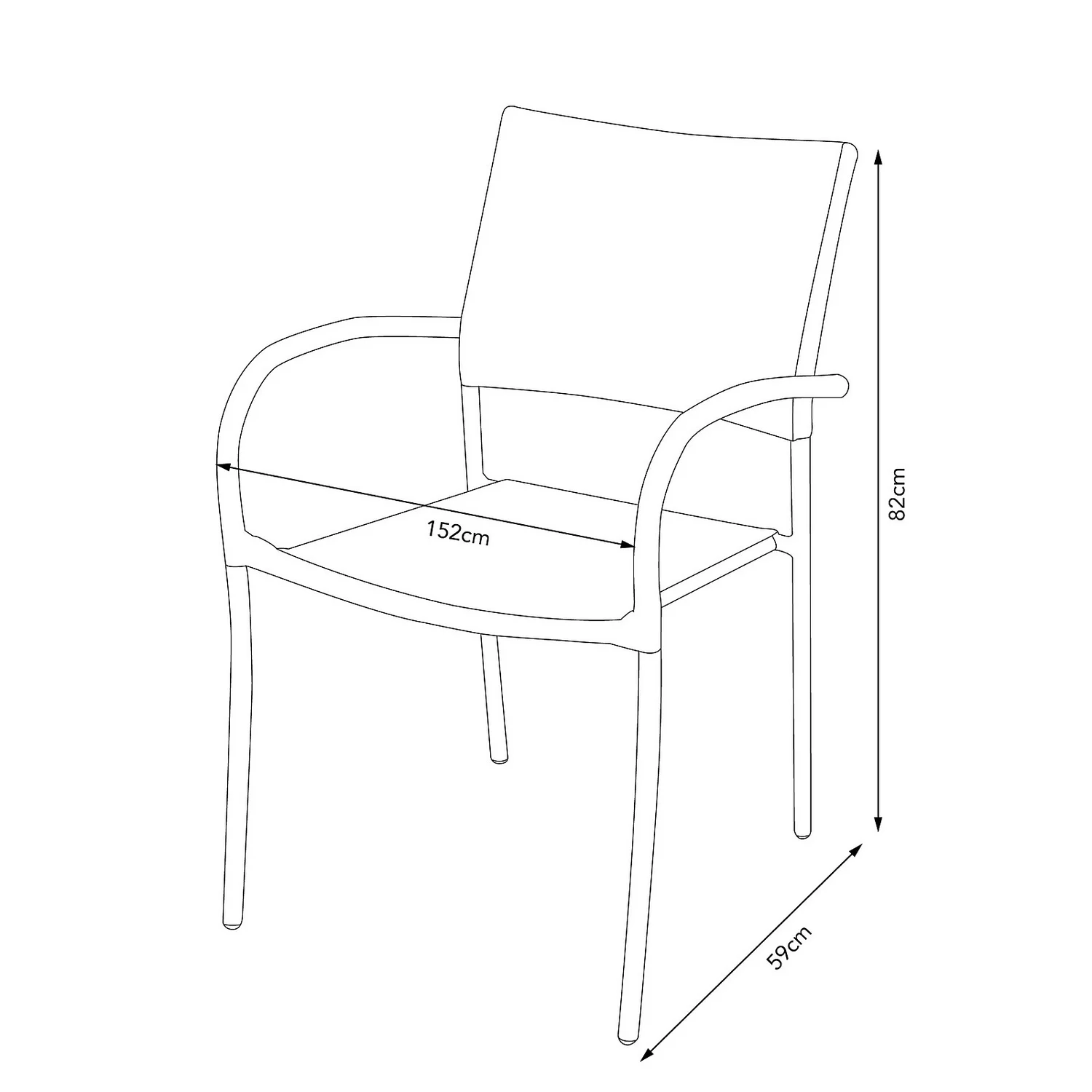 Bambrick 6 Seater Garden Dining Set 10 Bambrick 6 Seater Garden Dining Set - Image 10