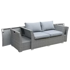Bambrick 6 Seater Grey Rattan Garden Sofa Set 13 Bambrick 6 Seater Grey Rattan Garden Sofa Set -Garden Haven Shop 12882317 1094867708057269