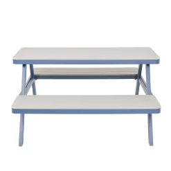 Picnic Bench - Navy & Grey 9 Picnic Bench - Navy & Grey -Garden Haven Shop 12885211 2094853415314217