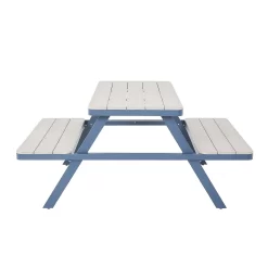 Picnic Bench - Navy & Grey 10 Picnic Bench - Navy & Grey -Garden Haven Shop 12885211 5124853415361470