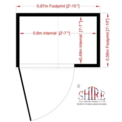 Shire Tool Store Overlap - 3x2ft 13 Shire Tool Store Overlap - 3x2ft -Garden Haven Shop 12887191 4174851580713951