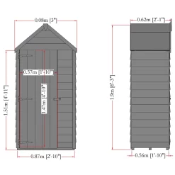 Shire Tool Store Overlap - 3x2ft 12 Shire Tool Store Overlap - 3x2ft -Garden Haven Shop 12887191 6384851580684872