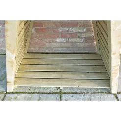 Shire Large Triangular Log Store -Garden Haven Shop 12887195 1884851584647800