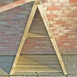 Shire Large Triangular Log Store -Garden Haven Shop 12887195 7504851584589471