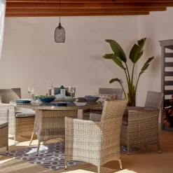 Florence 6 Seater Garden Dining Set 13 Florence 6 Seater Garden Dining Set -Garden Haven Shop 12887800 3494929366860307