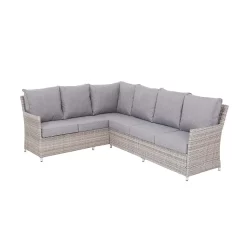 Florence Grey Rattan Effect Garden Corner Sofa Set 15 Florence Grey Rattan Effect Garden Corner Sofa Set -Garden Haven Shop 12887809 5834843689783909