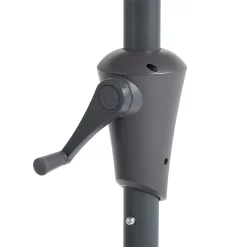 None 2.7m Crank & Tilt Parasol Light Grey - Dia. 38mm 9 None 2.7m Crank & Tilt Parasol Light Grey - Dia. 38mm -Garden Haven Shop 12888568 8604843674381042