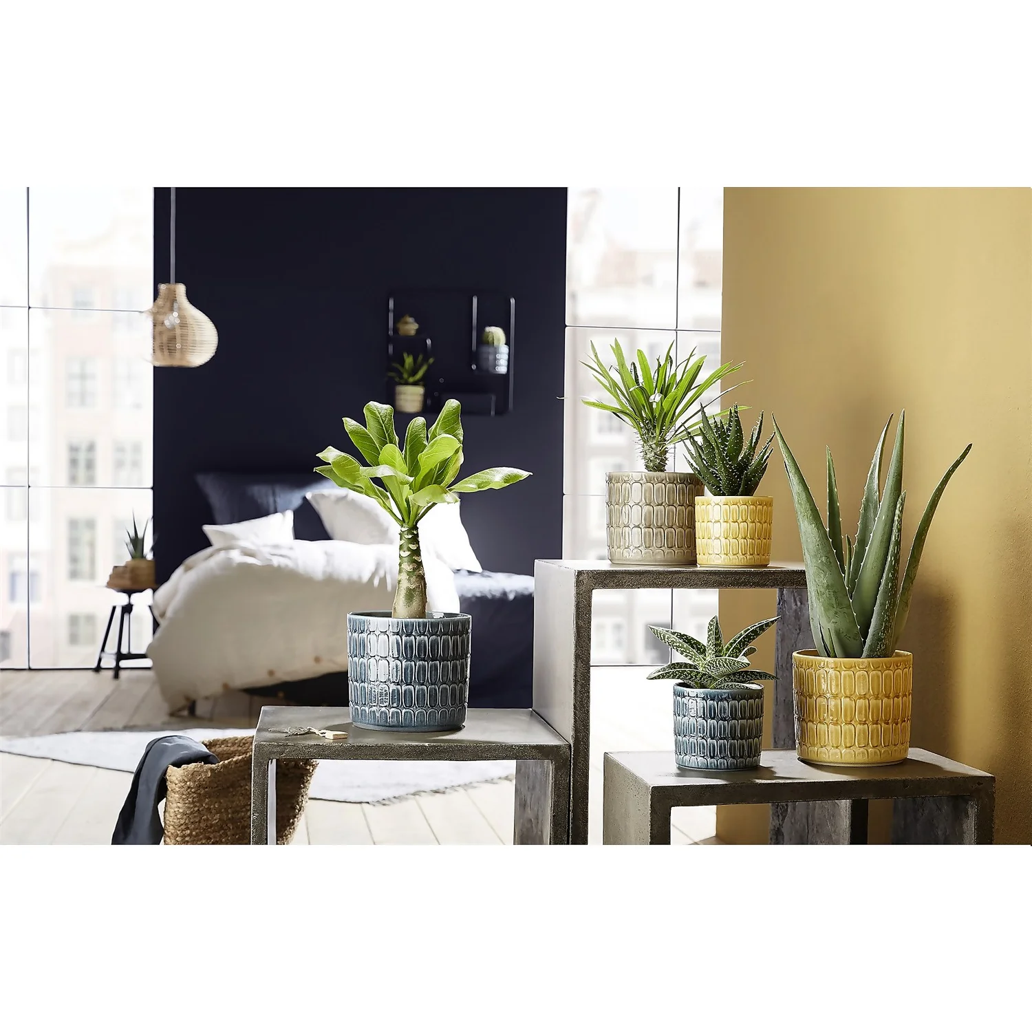 Alma Ceramic Pot - 19cm 2 Alma Ceramic Pot - 19cm - Image 2