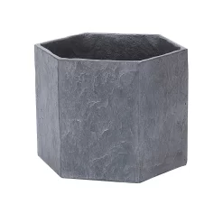 Slate Hexagon Planter - 42cm