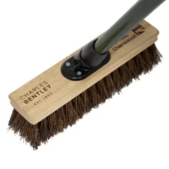 Charles Bentley Charnwood Bassine Wooden Garden Broom - 300mm -Garden Haven Shop 12890894 1374915831638297