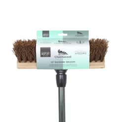 Charles Bentley Charnwood Bassine Wooden Garden Broom - 300mm -Garden Haven Shop 12890894 2054915831703787