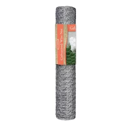 Tildenet 13mm Galvanised Wire Net - 0.6mx10m