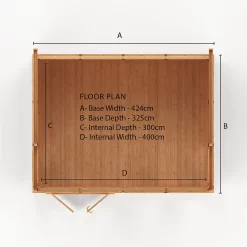 Mercia Insulated Garden Room 4 X 3m - Installed -Garden Haven Shop 12891955 3624851896564262