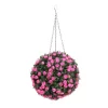 Artificial Topiary Ball - Pink Rose