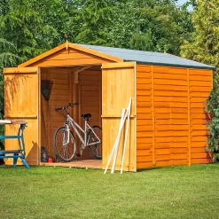 Shire 12 X 6ft Shed Overlap Double Door - No Windows 11 Shire 12 X 6ft Shed Overlap Double Door - No Windows -Garden Haven Shop 13082802 7324862497641120