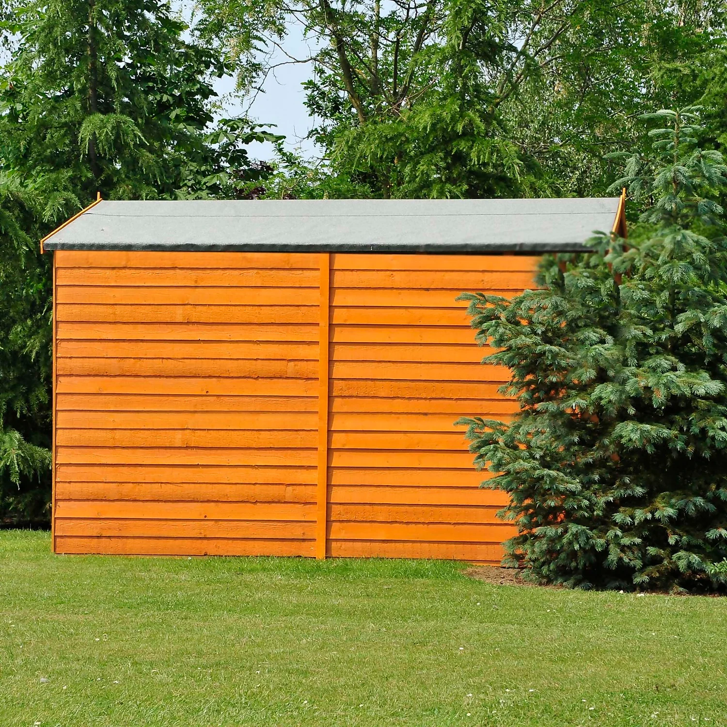 Shire 12 X 8ft Shed Overlap Double Door - No Windows 3 Shire 12 X 8ft Shed Overlap Double Door - No Windows - Image 3