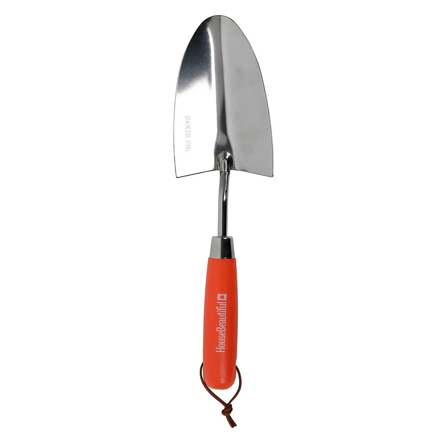 House Beautiful Stainless Steel Hand Trowel With A Zesty Orange Painted Hardwood Handle 1 House Beautiful Stainless Steel Hand Trowel With A Zesty Orange Painted Hardwood Handle
