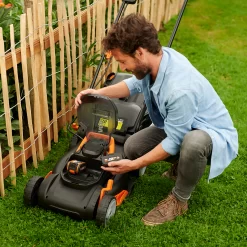 WORX 40V WG779E.1 Cordless Lawn Mower - 34cm -Garden Haven Shop 13326413 1534944673088304