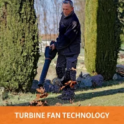 Worx WG547E Turbine 20V 2.0Ah Cordless Garden Blower 13 Worx WG547E Turbine 20V 2.0Ah Cordless Garden Blower -Garden Haven Shop 13326414 1104900642992684